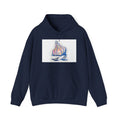 Garlic Watercolor Hoodie – Pastel Kitchen Art Sweatshirt